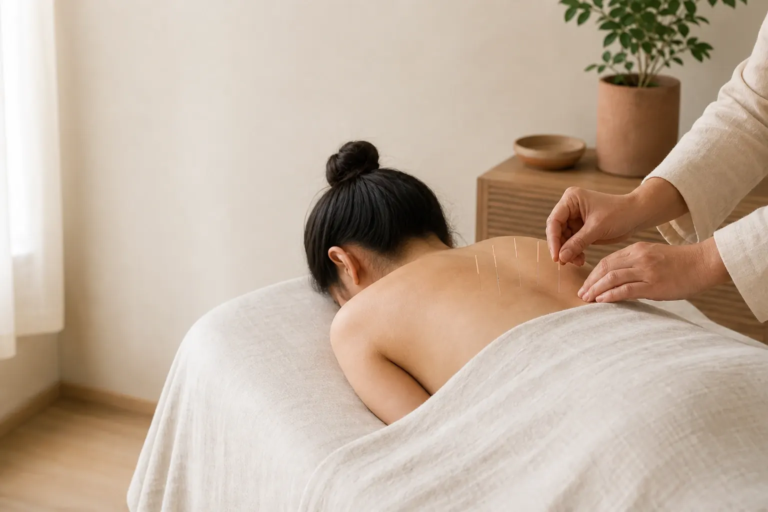 Diagram: lower-back pain area